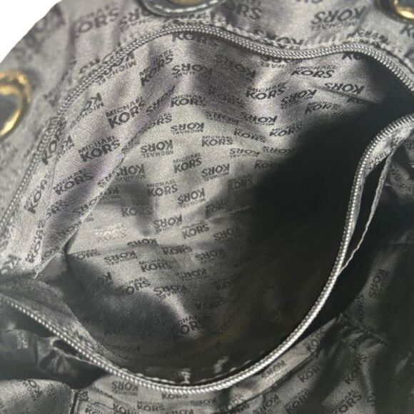 Michael Kors Jet Set North South Signature Shopper Tote Shoulder Bag Purse $198 - Picture 9 of 16